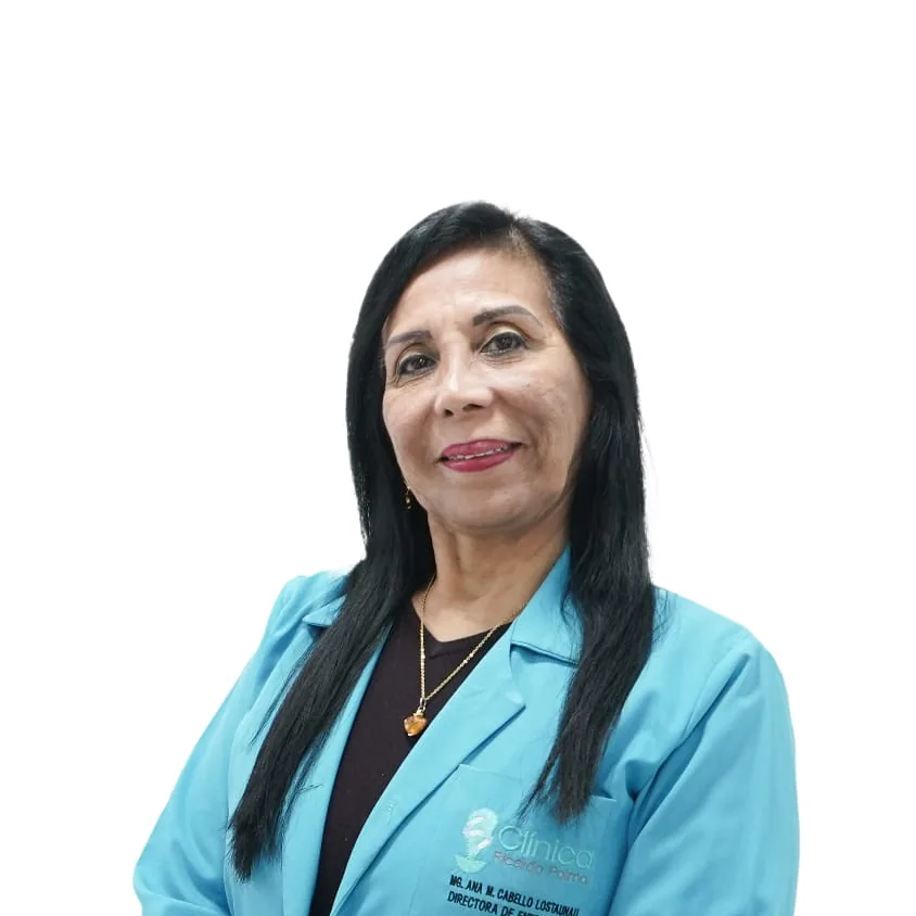 Docente Ana María Cabello Lostaunau